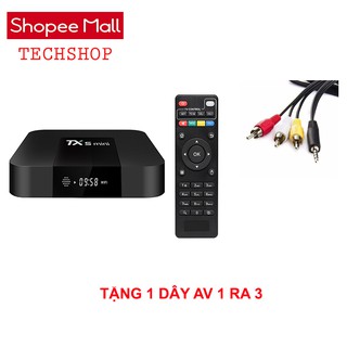 ANDROID TIVI BOX TX5 MINI - TẶNG DÂY AV 1 RA 3