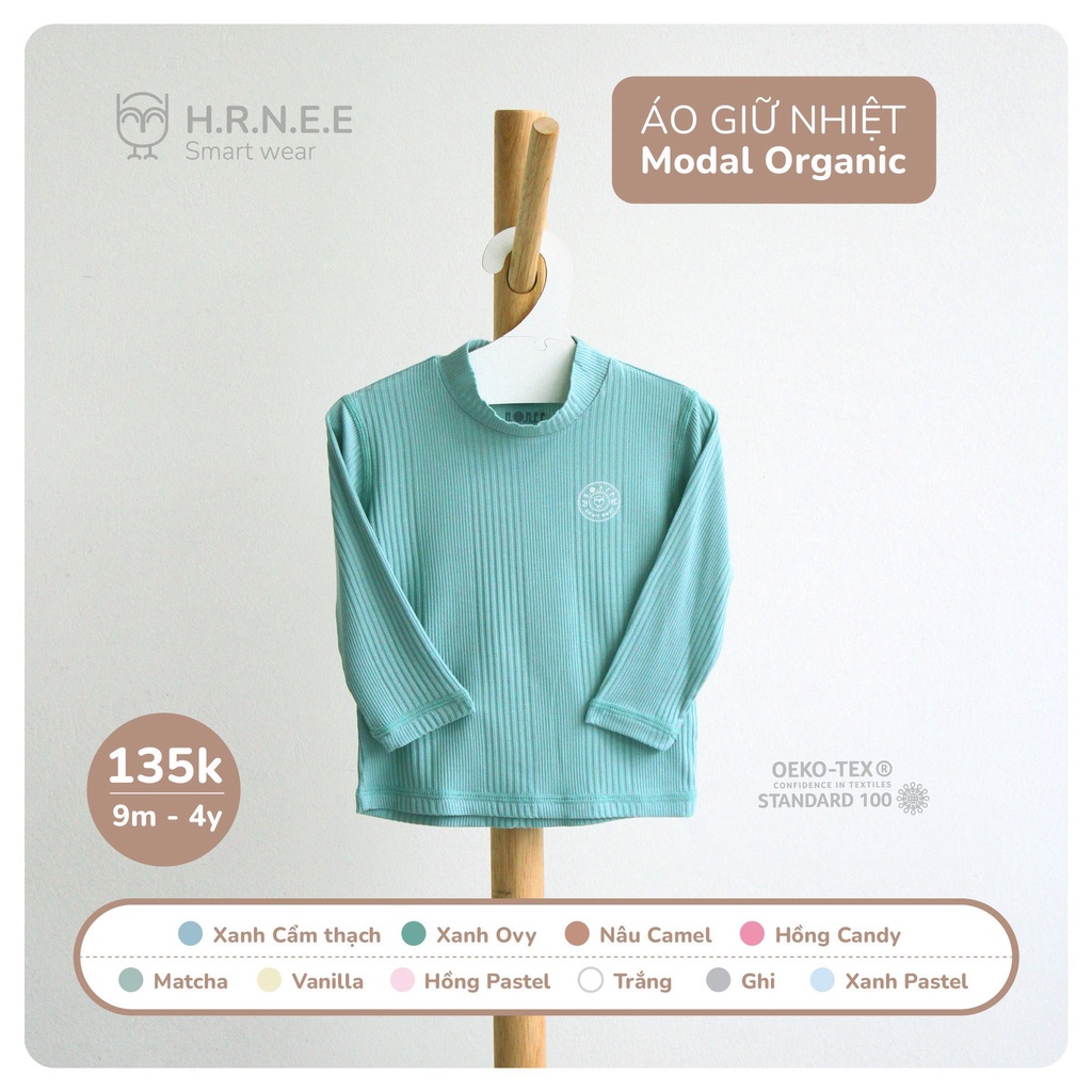 Áo giữ nhiệt  vải modal Organic