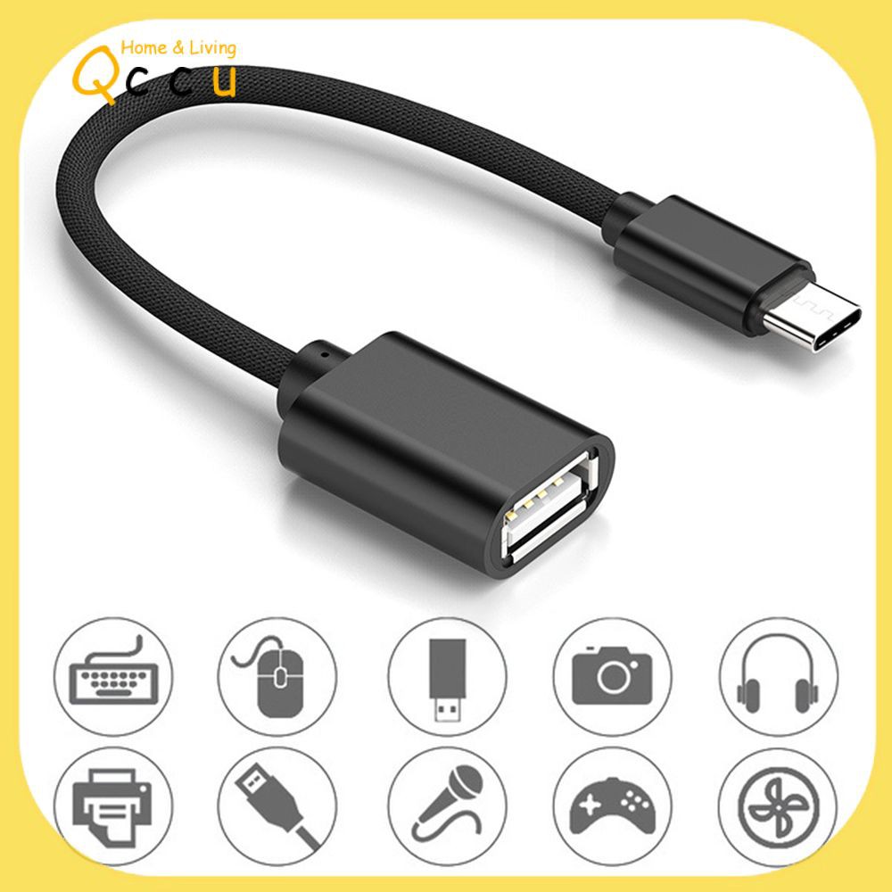 Dây Cáp Chuyển Đổi Usb Type-C / Micro Usb Otg Đa Năng