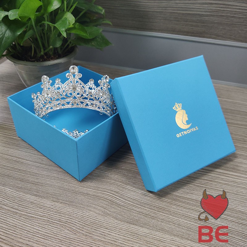YADORNOS Vương miện đính đá sang trọng cho cô dâu độc đáo sáng tạo