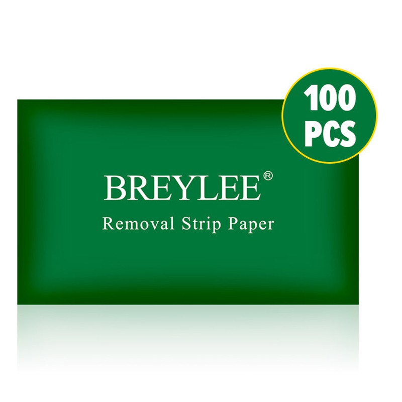 Set 100 giấy dán lột mụn đầu đen DRAGON RANEE cho vùng mũi chữ T