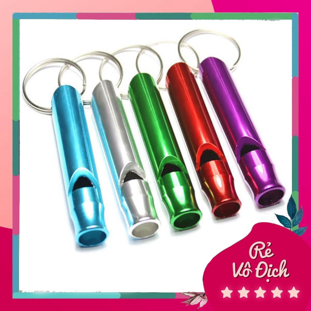 Còi nhôm cứu hộ - Còi nhôm phượt thủ sinh tồn
