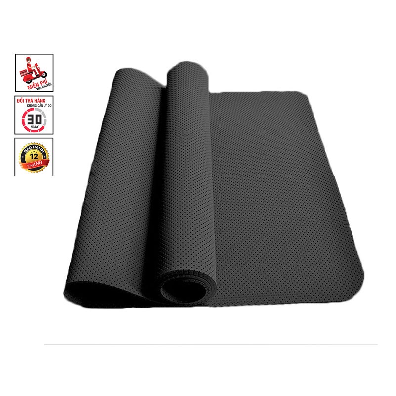 Thảm Tập Yoga 5mm, Thảm Gym, Thảm Tập Thể Dục Thể Thao Thoáng Khí Siêu Bền Chống Trơn Trượt Cực Nhẹ