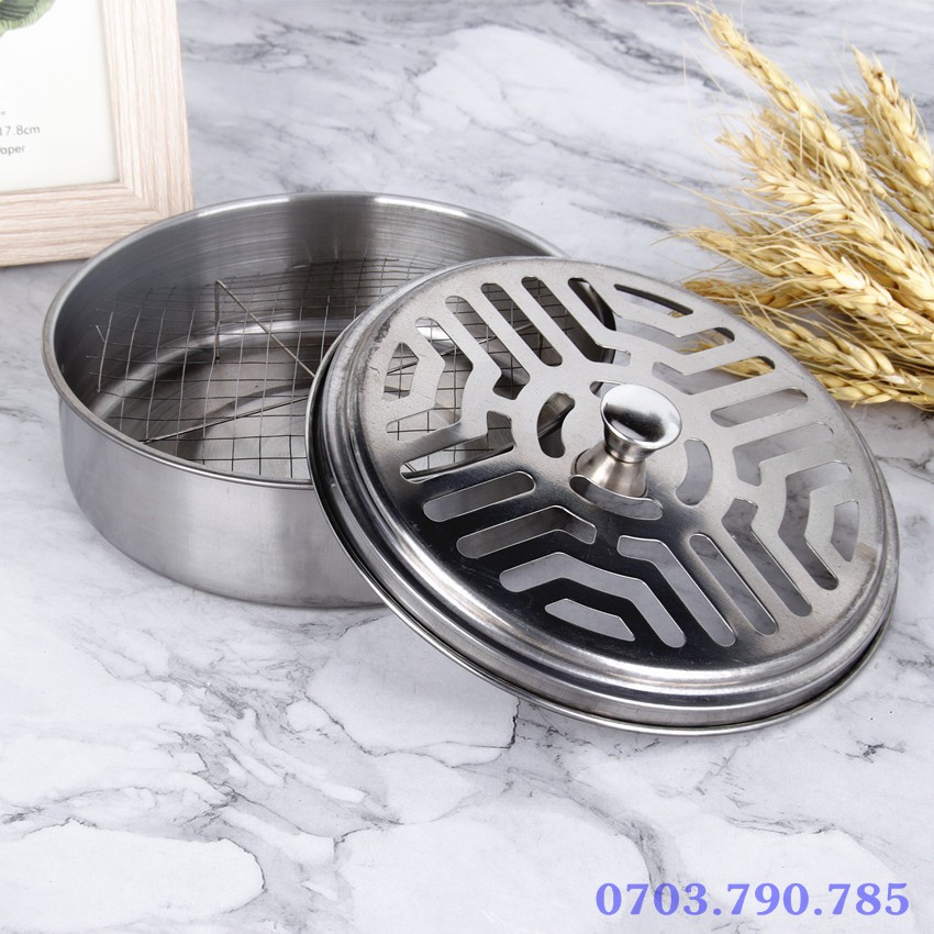 Hộp Đựng Nhang Muỗi Có Nắp Đậy Chống Cháy