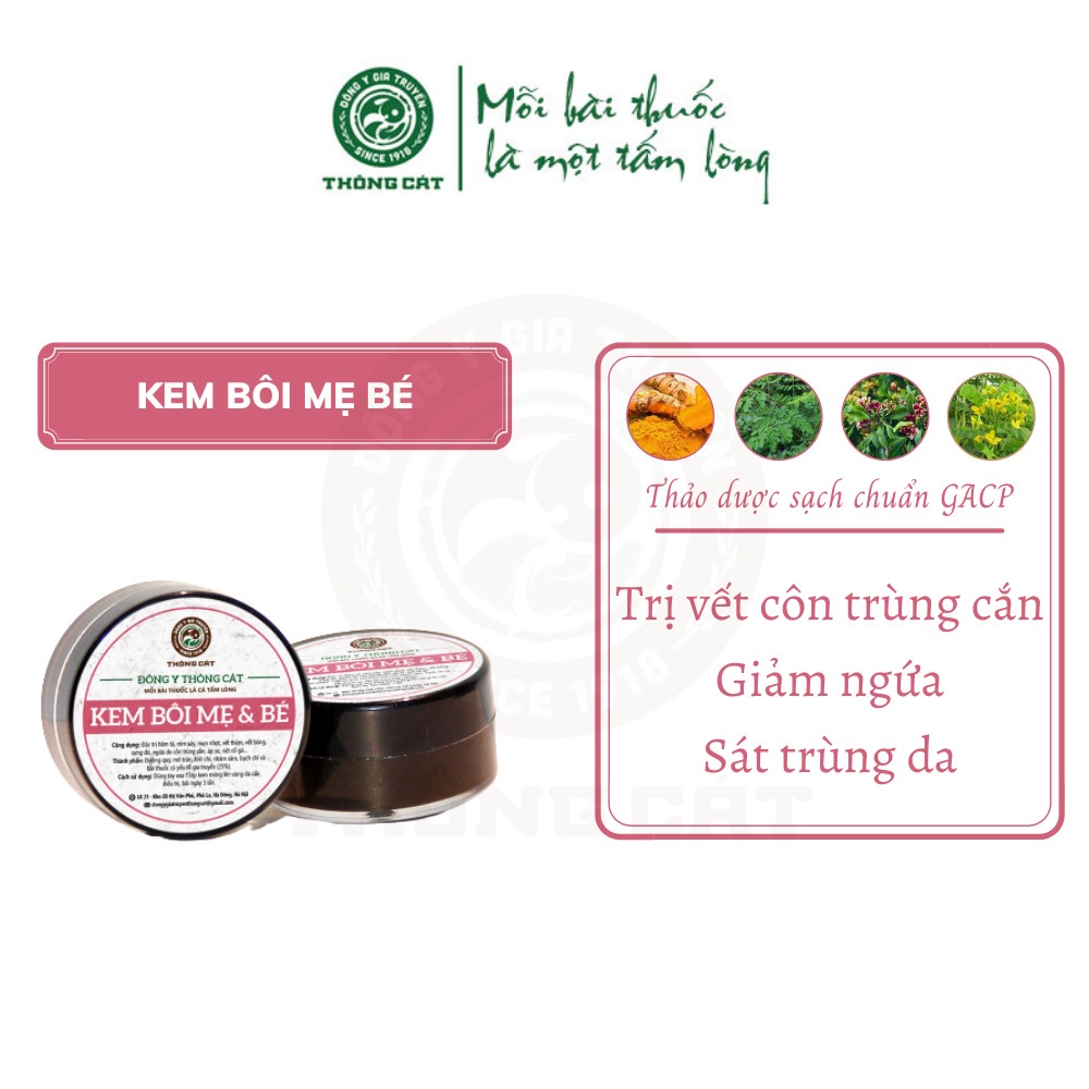 Hết rôm sảy, mẩn ngứa - Bảo vệ toàn diện cho bé với 20 gói Thảo dược xông tắm Đông y cao cấp Thông Cát