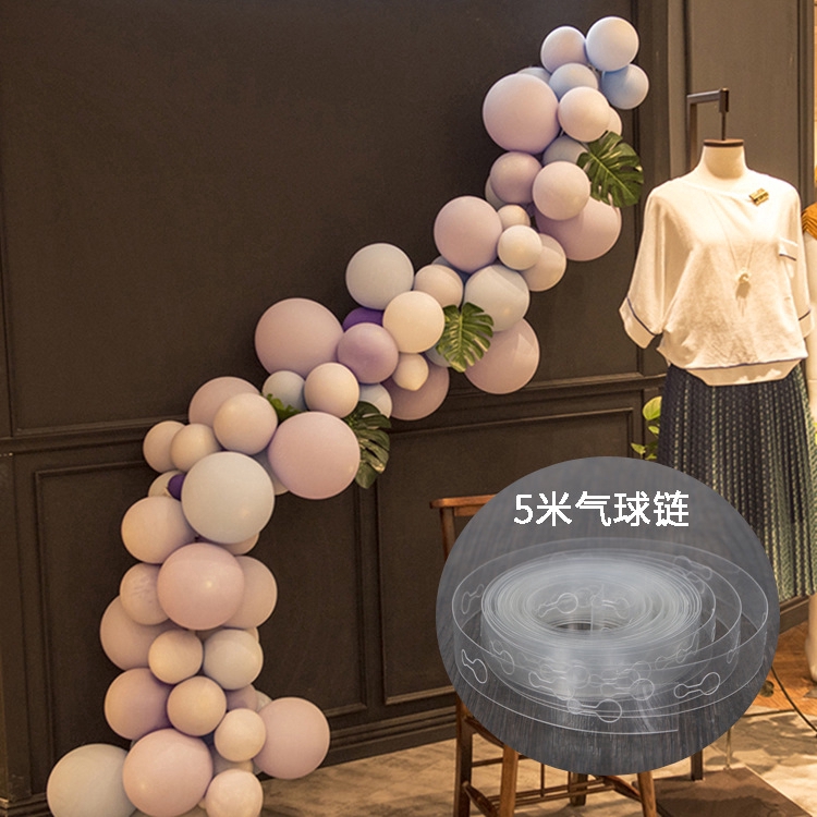 Cuộn Dây Nhựa 5m Trang Trí Bong Bóng