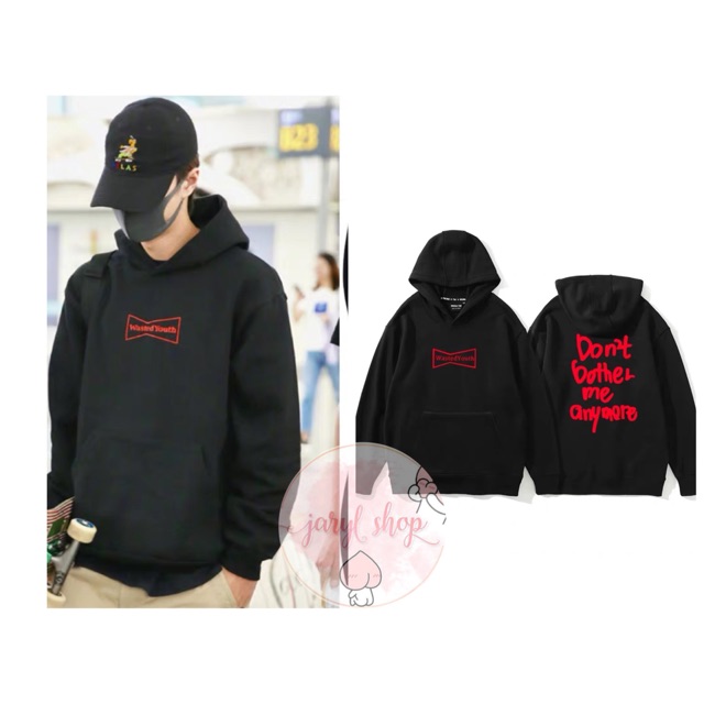 (CÓ SẴN/Mua 2 còn 299k) Áo hoodies có nón "Don't bother me anymore" Vương Nhất Bác Wang Yibo