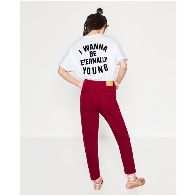 (auth) quần Zara momfit