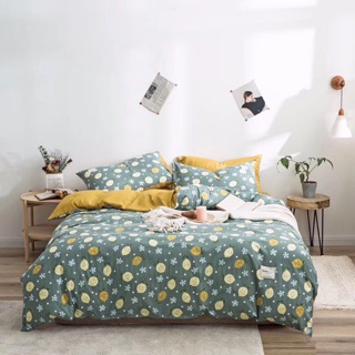 Cotton tc hoạ tiết - bộ vỏ chăn ga gối