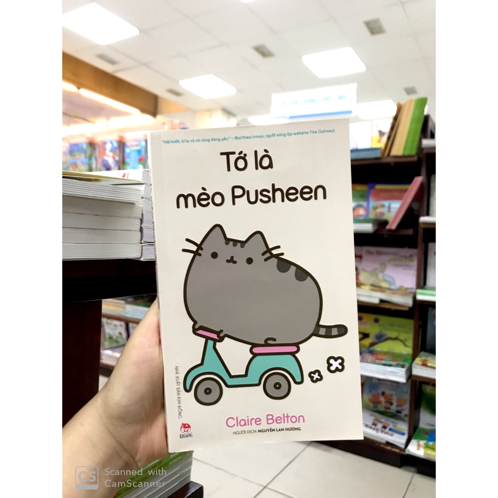 [Mã LIFE2410K giảm 10K đơn 20K] Sách - Tớ Là Mèo Pusheen (Tái Bản 2019)