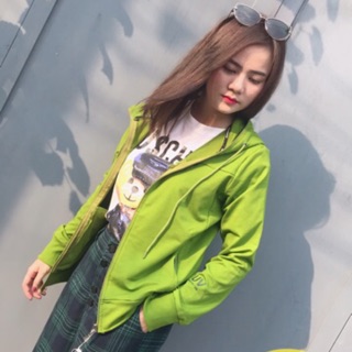 Áo khoác Lime UV chống nắng thời trang