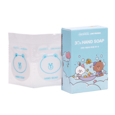 Xà Phòng Rửa Tay Mediheal Line Friends Hand Soap Hộp 8 Miếng