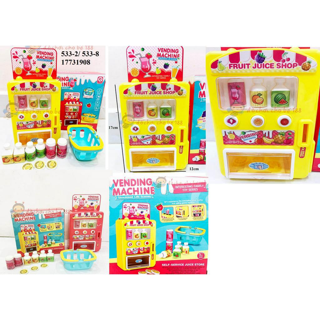 Đồ chơi trẻ em - đồ chơi máy bán nước tự động, máy bán hàng tự động, con voi