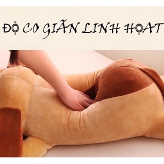 Gấu BÔNG CHÓ NGỦ MŨI TIM
