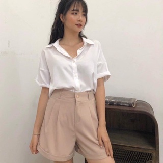 {38:S76}Quần Short Nữ Gập Gấu - SL05