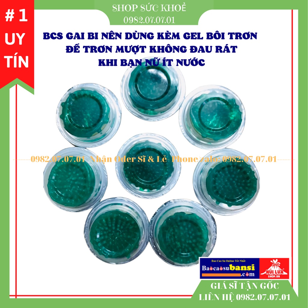 Bao cao su gai nổi rỗng mềm Thom Rose 1 Cái, Giúp kích thích đa điểm đạt đỉnh nhanh cho nữ, shop chuyên sỉ bao cao su