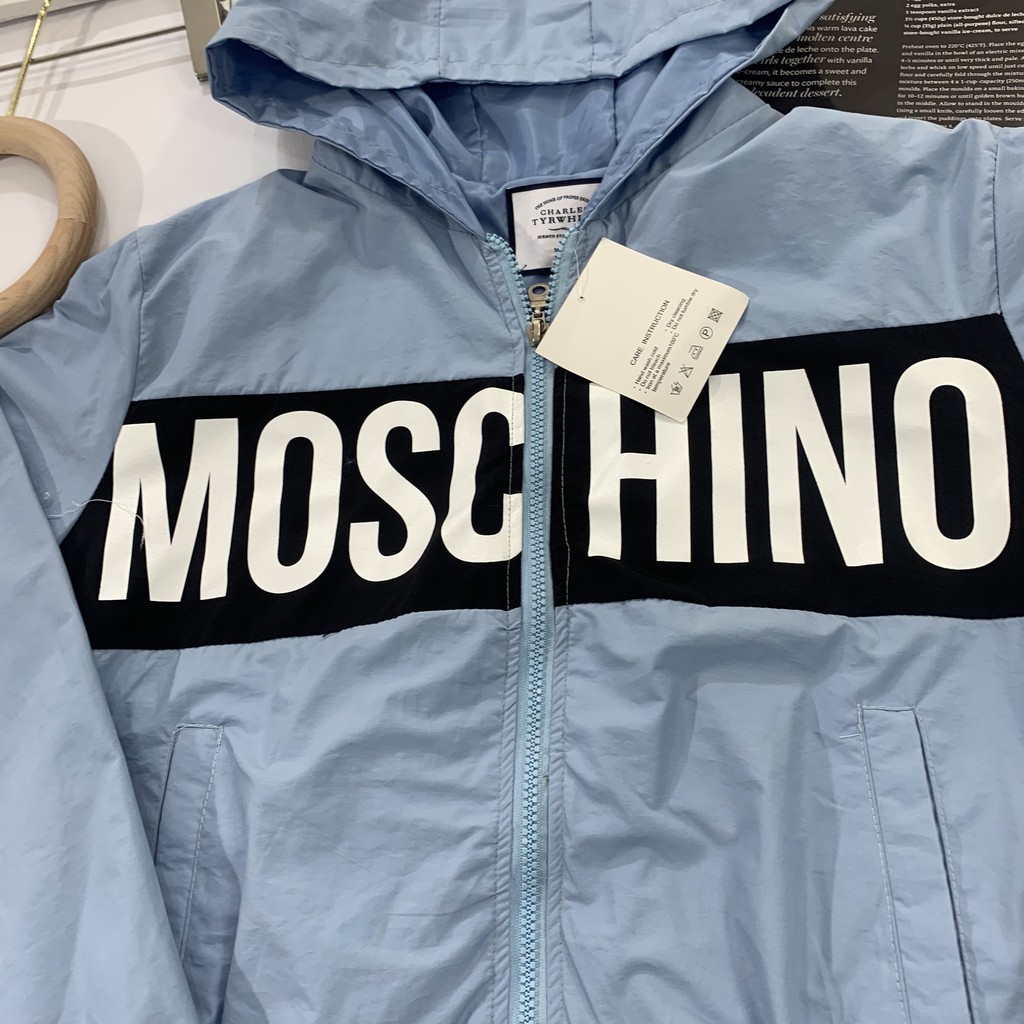 Áo gió MOSCHINO 2020 kho_lương_hien Chuẩn From+Hàng xuất khẩu