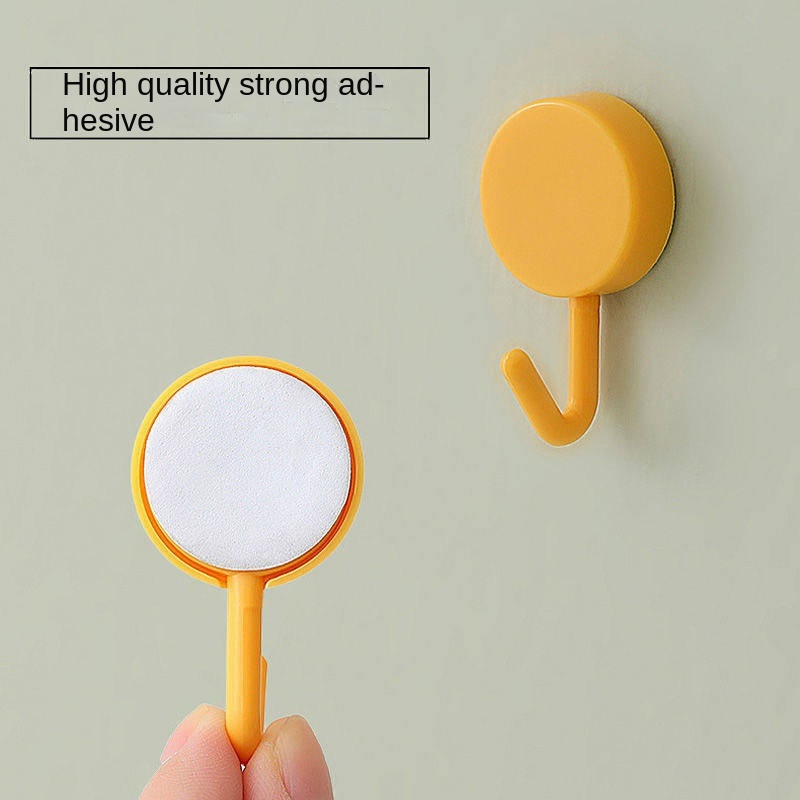 Móc dính liền mạch dán tường phòng tắm sau cửa phòng tập sáng tạo