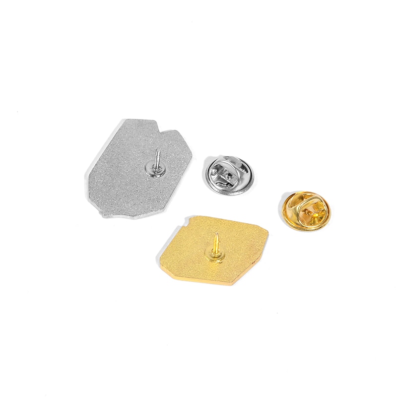 Ghim cài áo QIHE JEWELRY hình gà rán độc đáo dễ thương