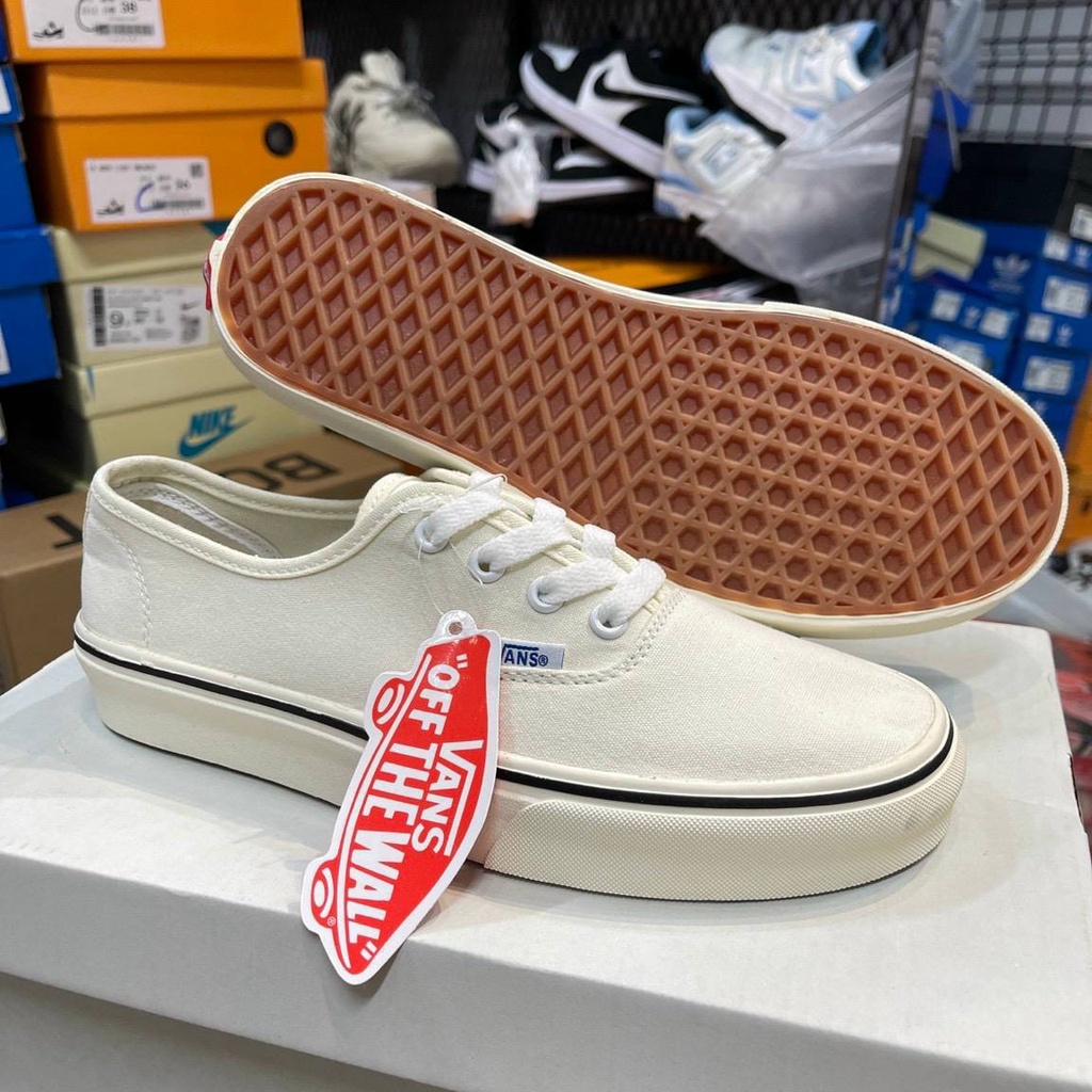 Giày thể thao basic nam nữ, vans classic kem mới nhất 2022 nam nữ học sinh