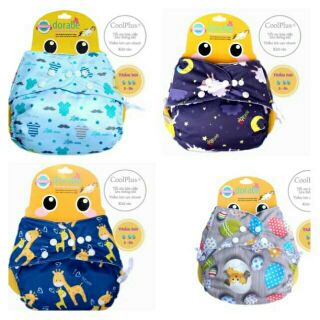 4 bộ bỉm vải  Dorabe ban đêm size L
