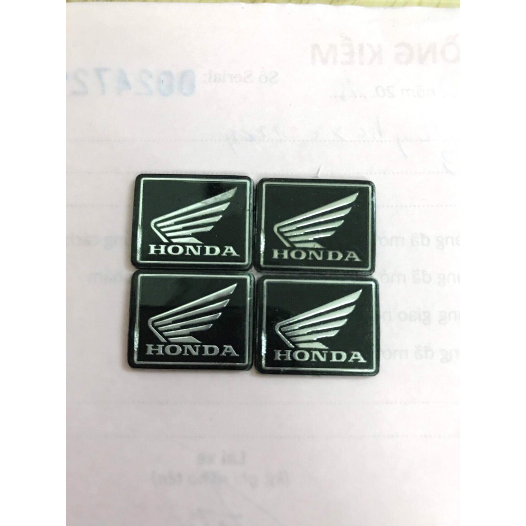 Tem logo cánh chim Honda
