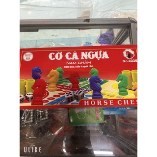 Bộ đồ chơi cờ cá ngựa nam châm size nhỡ/ size to
