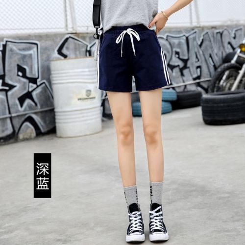 Quần thun nữ, quần thun 2 sọc nữ chất thun cotton lưng thun dây rút mềm mịn Chely_fashion