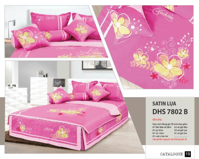 Bộ Daihan satin lụa tơ tằm 2.590k