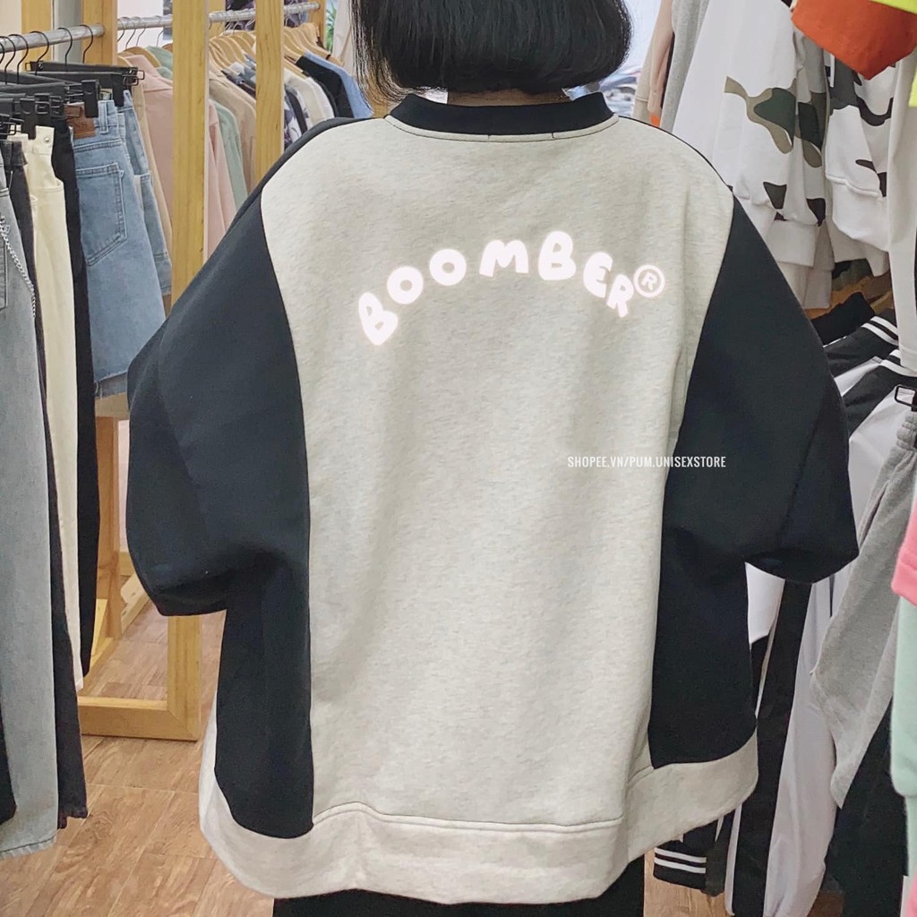 ÁO KHOÁC BOMBER B PHẢN QUANG 8 MÀU ULLZANG UNISEX + Ảnh thật