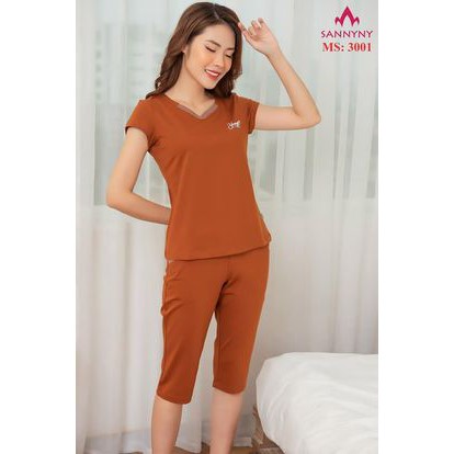 Sannyny 3001 - bộ mặc nhà hè cotton cực mát