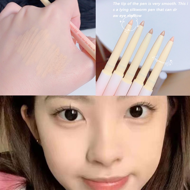 Bút vẽ bọng mắt CAPPUVINI chất lì mịn mượt trang điểm tự nhiên 0.2g