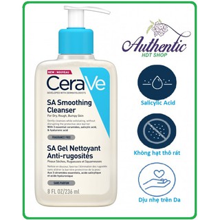 Sữa Rửa Mặt Cerave SA Smoothing Cleanser – 236ml