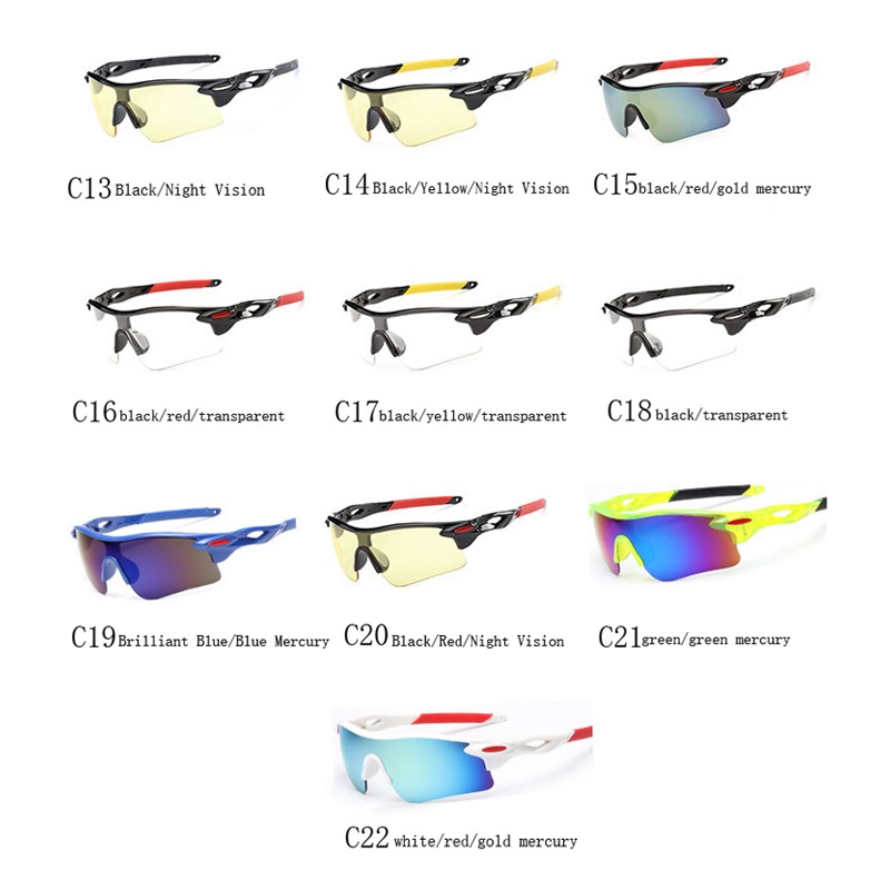 Kính Mát Thể Thao Ngoài Trời Cho Nam Và Nữ