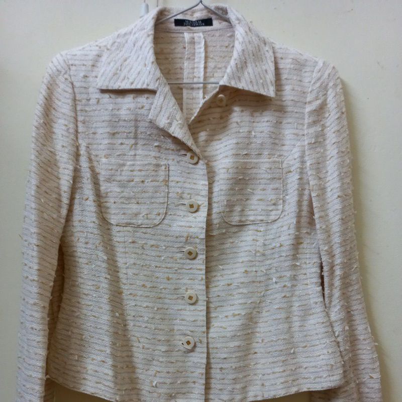 Áo vest dạ tweed