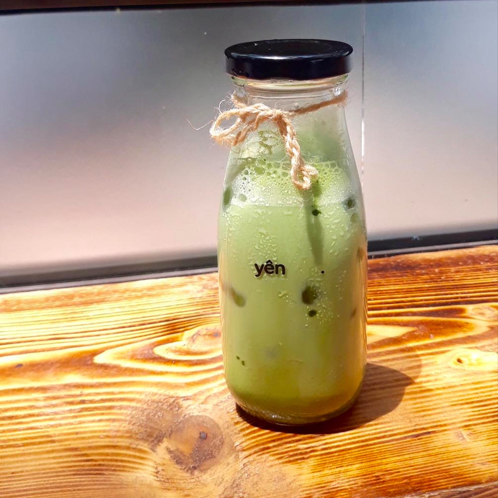 Bình "Yên" thuỷ tinh nhỏ 310ml - Quà tặng văn vở