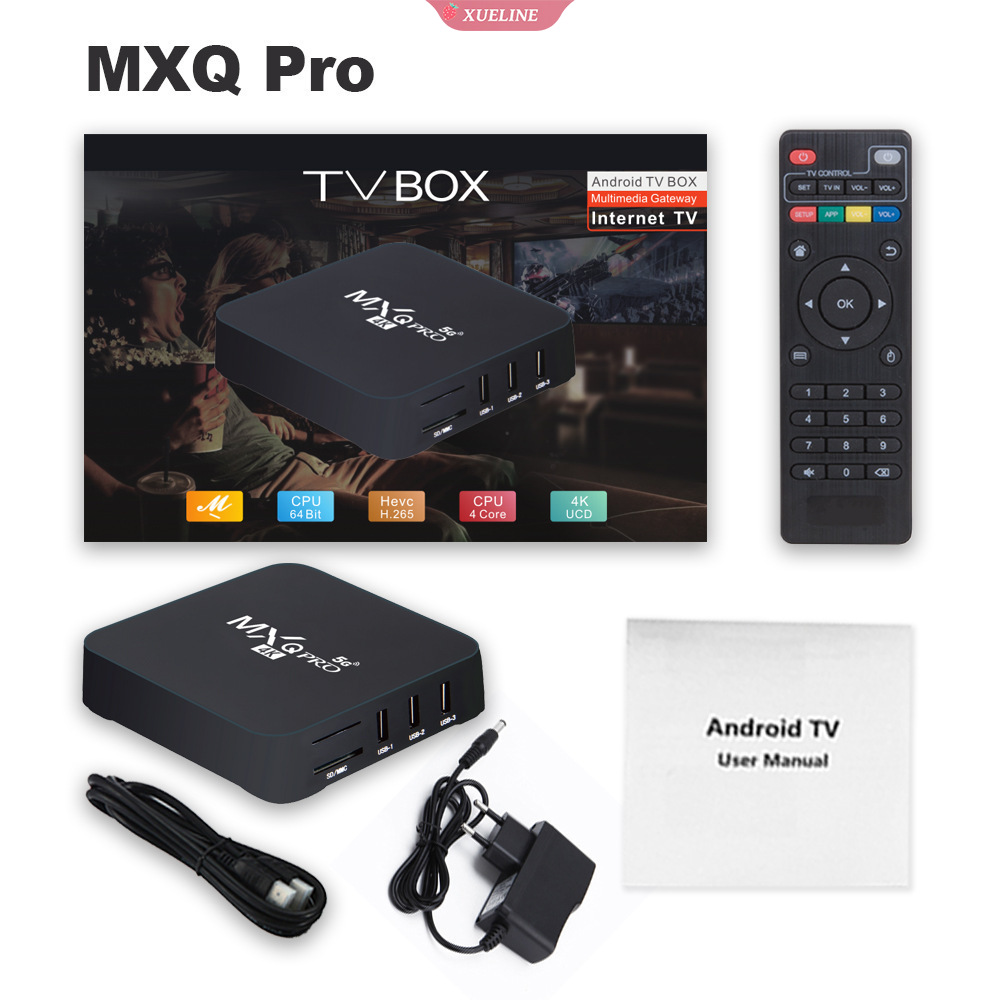 Đầu Thu Phát Wifi Thông Minh Mxq Pro 4k 2g Ram + 16g Rom