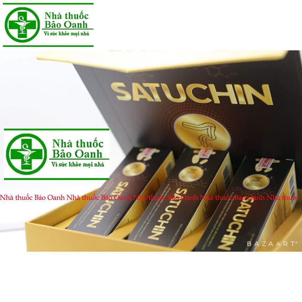 Satuchin - Viên Sủi Tiêu Trĩ ( CHÍNH HÃNG) HỘP 3 TYP MỖI TYP 10 VIÊN