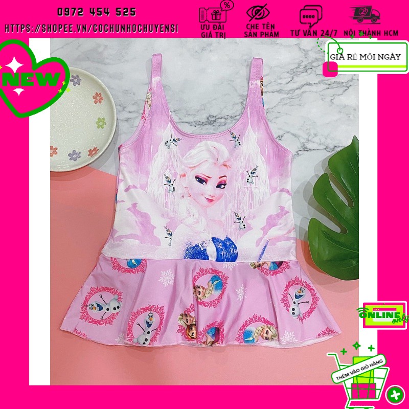 ♥️ Đồ bơi elsa nữ hoàng băng giá - CÔ CHỦ NHỎ CHUYÊN SỈ