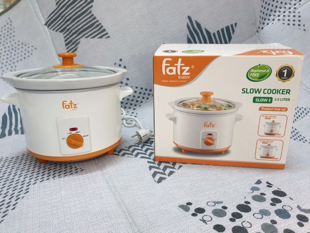 NỒI NẤU CHÁO CHẬM FATZ BABY 1.5l, 2l, 2,5l