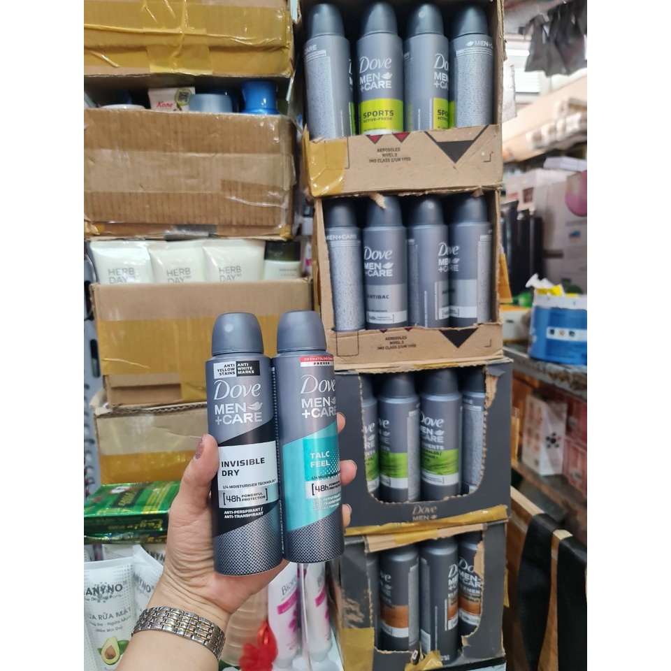 Xịt Khử Mùi Nam Dove Men 150ml - BX3652