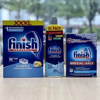 Combo finish: vrb classic 90 viên + muối 1,2kg + bóng 750ml