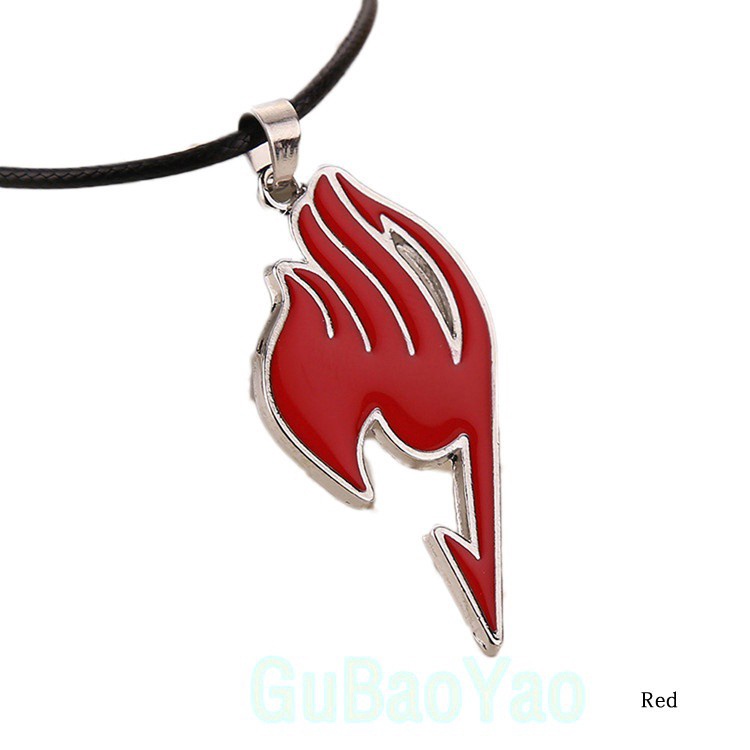 Dây chuyền hợp kim mặt hình nhân vật Anime Guild Fairy Tail 4 màu