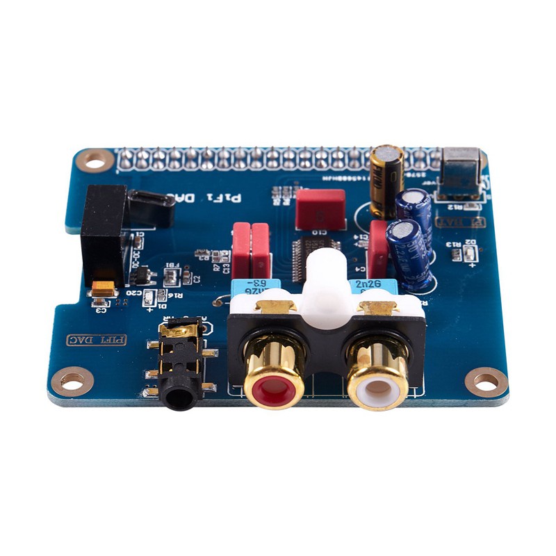 PIFI Digi DAC+ HIFI DAC Audio Sound Card ule I2S interface for Raspberry pi 3 2 el B B+ Digital Audio Card Pinboard V2.0 Board SC08