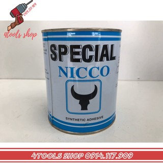 Keo dán cao su,nhựa, tấm focmica, gỗ Nicco 600ml