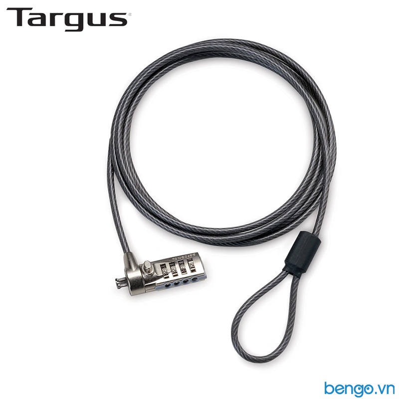 Khóa Laptop TARGUS DEFCON Resettable T-Lock Combo Cable Lock Polybag - PA410BX