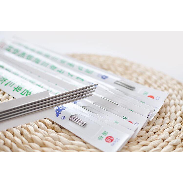 Que đan inox 2 đầu