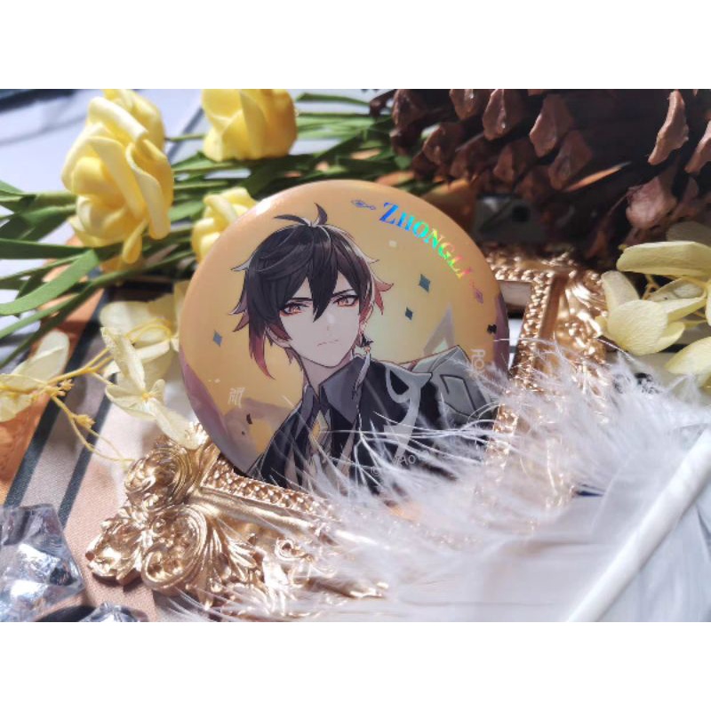 Huy hiệu Genshin Impact chính hãng từ Mihoyo