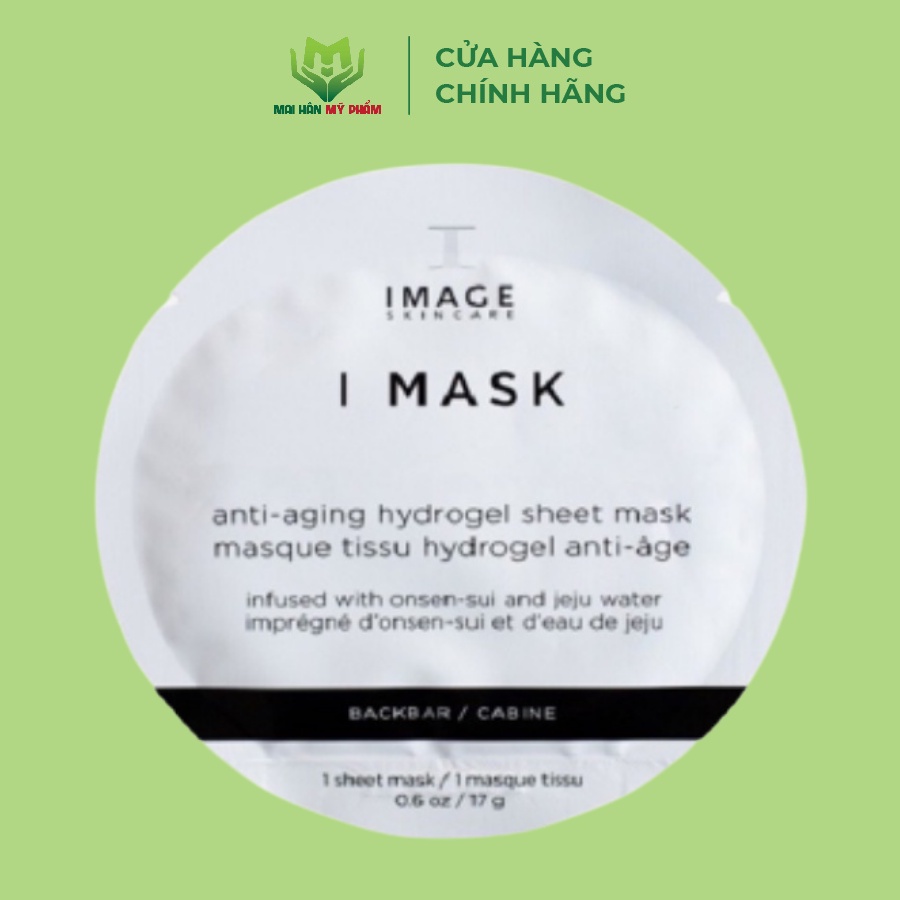 Mặt nạ sinh học chống lão hóa da Image Skincare I Mask Anti-Aging Hydrogel Sheet Mask Masque 17g