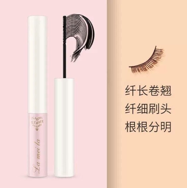 Mascara siêu mảnh chuốt mi dài mịn hàng nội địa Trung vỏ hồng Lameila | BigBuy360 - bigbuy360.vn